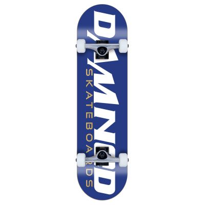 Damned Komplett Skateboard Logo Blue