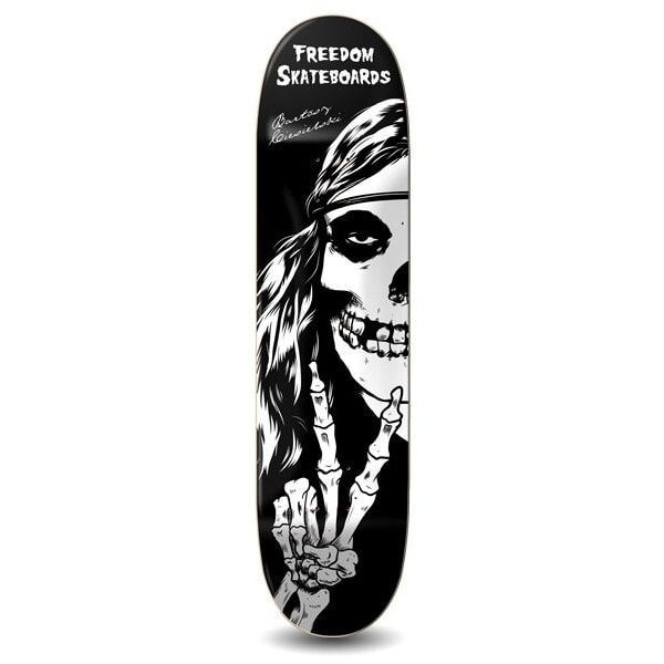 Freedom Ciesielski Crimson Hippie Skateboard Deck