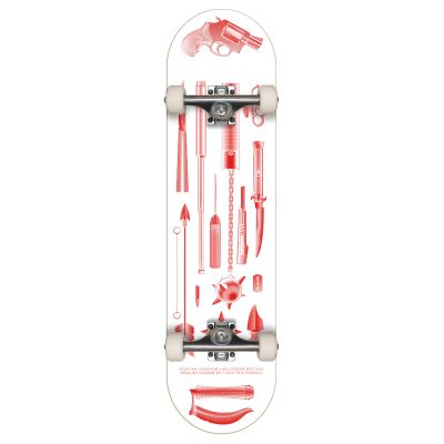 Morphium komplett Skateboard Weapons white