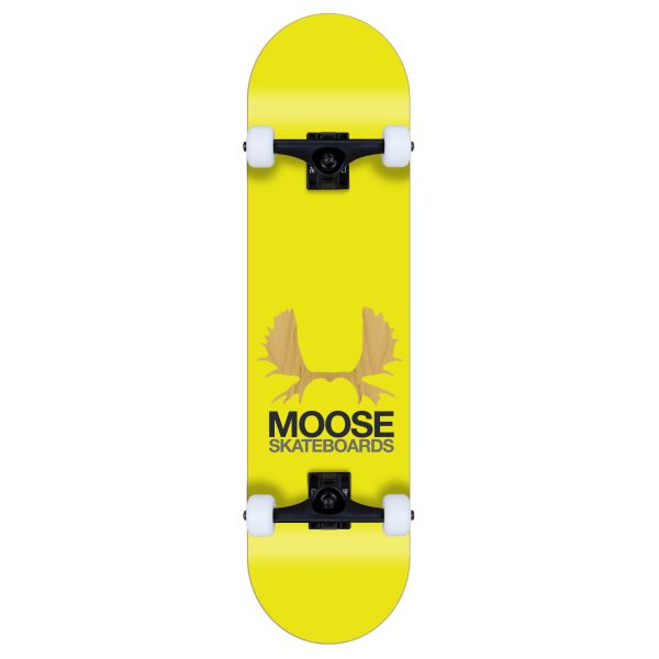 Moose komplett Skateboard Antlers red 