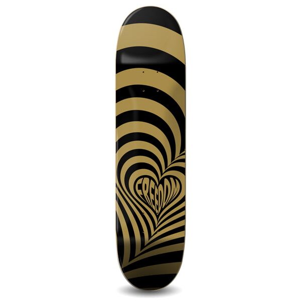 Freedom Hypnolove Gold Skateboard Deck