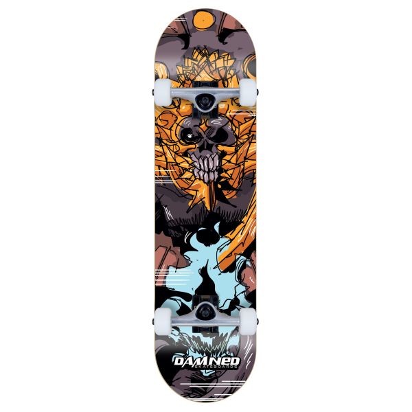 Damned Komplett Skateboard DS Draco Umbra