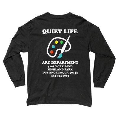 The Quiet Life Art Department Longsleeve - black