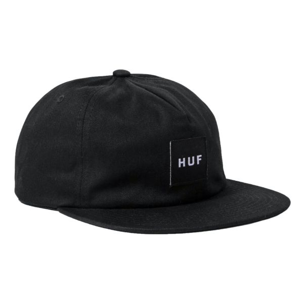 HUF Set Box Snapback - black