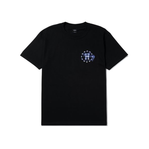 HUF Galactic Motto T-Shirt - black