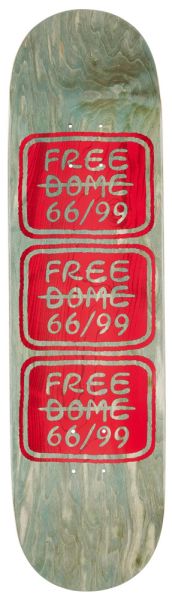 Deck Free Dome Team Red 8,50
