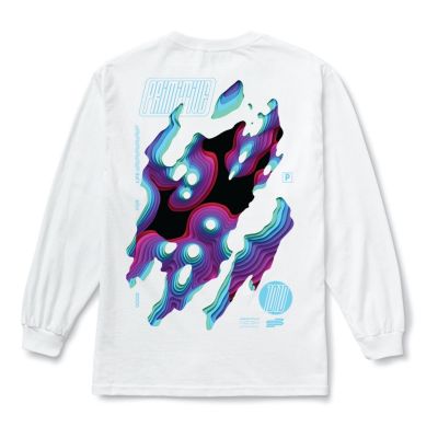 Primitive Abyss Longsleeve - white