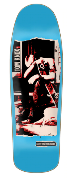Santa Cruz Knox Punk Reissue Skateboard Deck 9.8