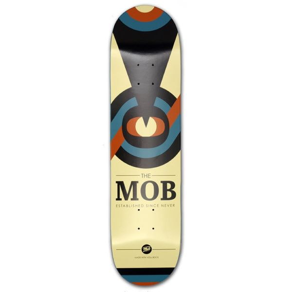 MOB Skateboards Eyechart Deck - 8.0