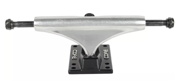 Core Trucks skateboard axle silver / black 4.75