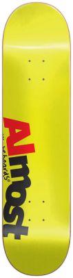 Almost Skateboard Deck Team Most 8,50 HYB Yellow