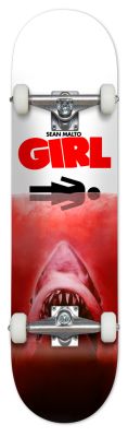 Girl Komplettboard Malto Shark Attack PP 7,75 Red