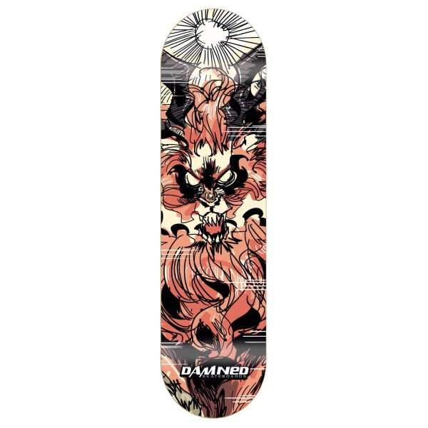 Damned Skateboard Deck DS Draco Ignis