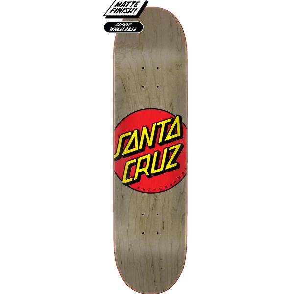 Santa Cruz Classic Dot Skateboard Deck 8.37