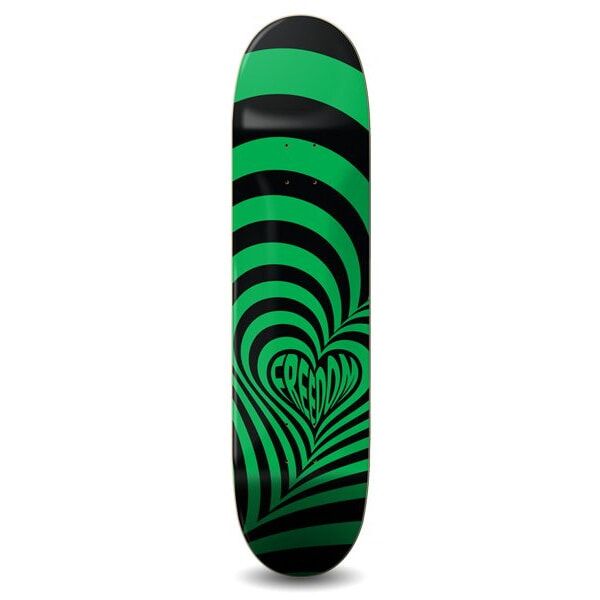 Freedom Hypnolove Halloween Green Skateboard Deck