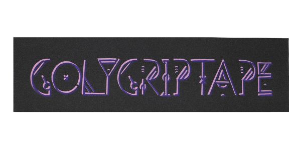 Goly Skateboard Griptape Geometry Purple 9"