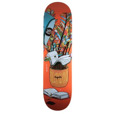 Magenta Glen Fox Lucid Dream Skateboard Deck 8.0