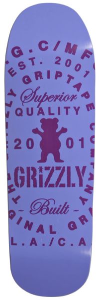Grizzly Skateboard Deck OG MFG 9,25