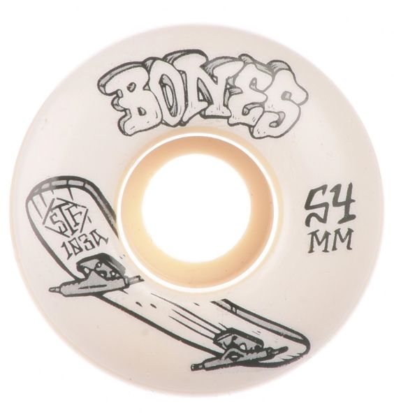Bones Wheels Skateboard Rollen STF Heritage Boneless 103A V1 54mm