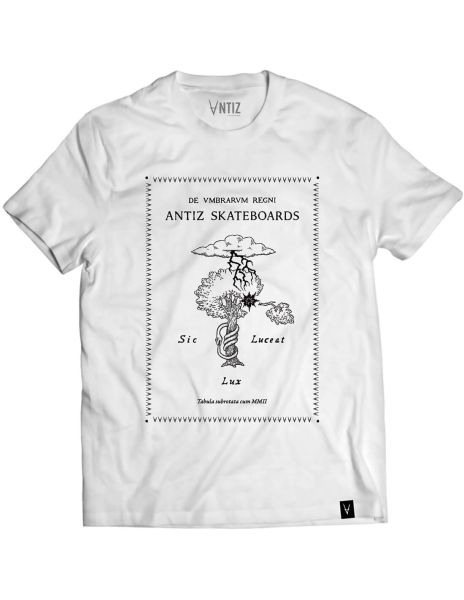 Antiz T-shirt AD MORTEM – White