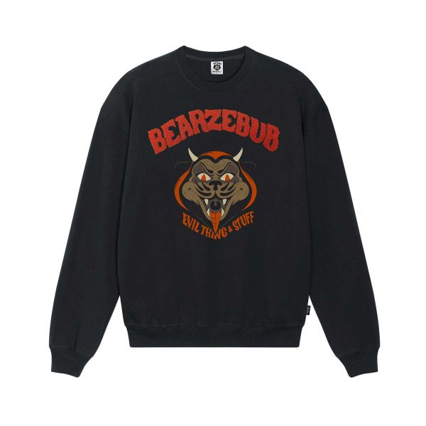 The Dudes Bearzebub Classic Pullover - black