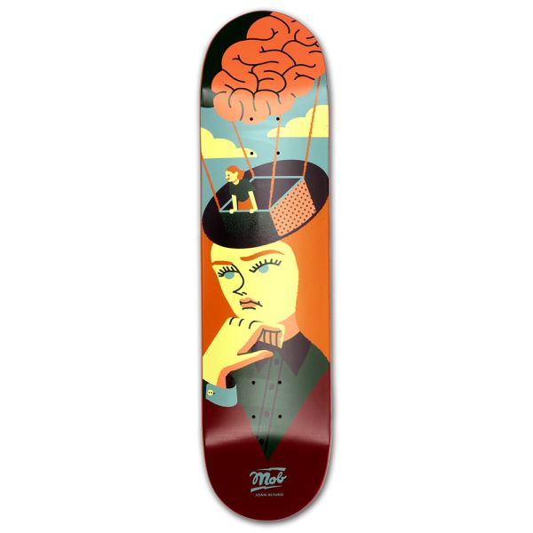 MOB Skateboards Brains Deck - 8.0