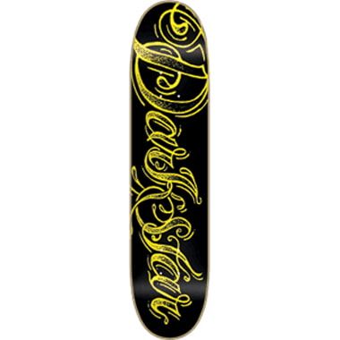 Darkstar Team D-Script Yellow R9 Skateboard Deck 7.7