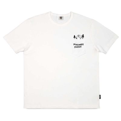 The Dudes Imaginary Friends Premium T-Shirt - off-white